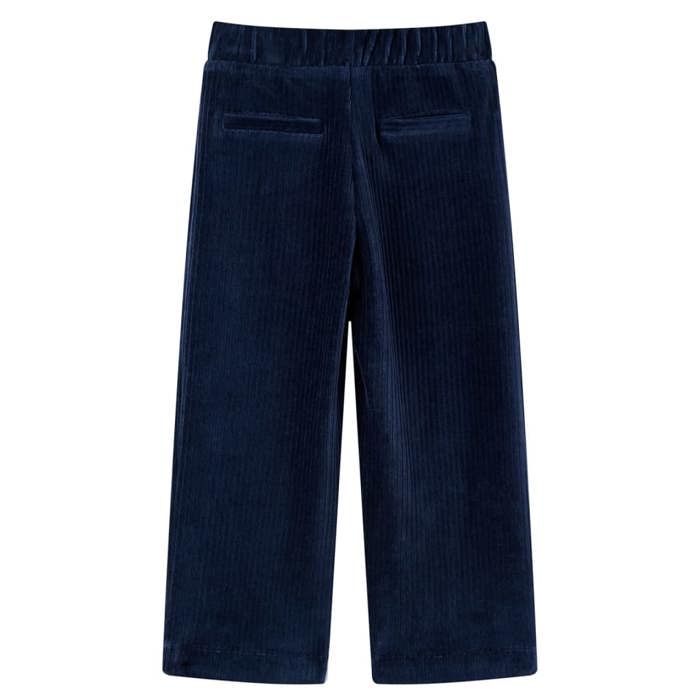 Children's Corduroy Trousers Navy Blue 92/104/116/128/140