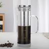 Kaltaufguss-Kaffeemaschine & Teekanne aus hohem Borosilikatglas