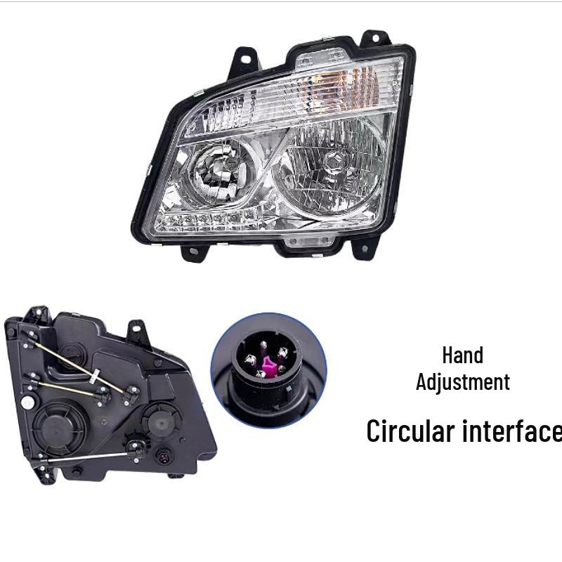 Jiefang JH6 Headlight Assembly for Heavy-Duty Truck: Qingdao Modified LED Accessories for New Model Front