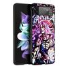 JoJo's Bizarre Adventure Hot Anime Black Phone Case For Samsung ZFlip7 ZFlip6 ZFlip5 ZFlip4 ZFlip3 5G Hard Protective Galaxy Z F