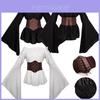 Chemise Longue Pirate Renaissance pour Femme Mangguo Costume Cosplay Vintage