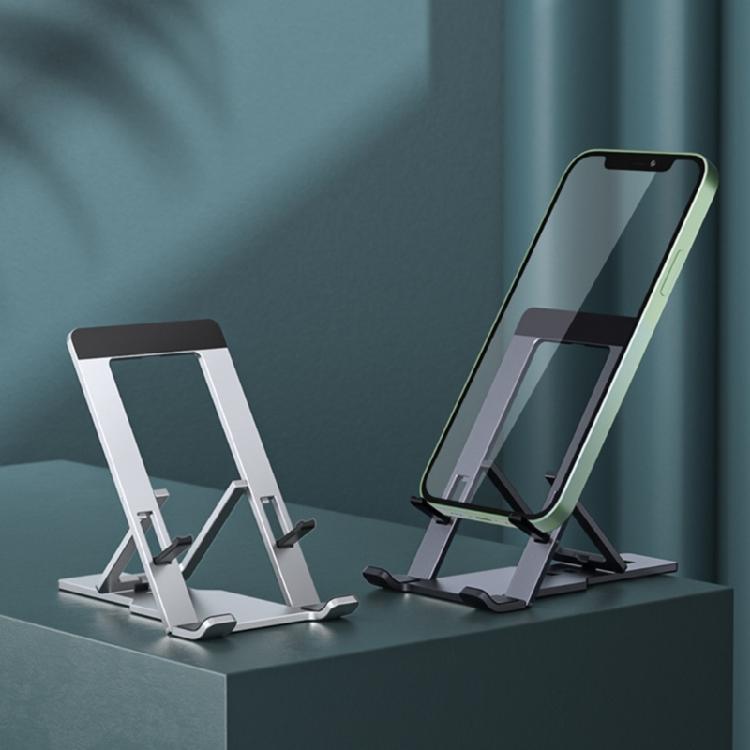 Foldable Aluminum Phone Tablet Stand Desktop Organiser For 4-12Inch Devices Office Essential