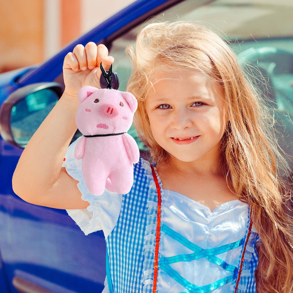 Cute Little Pig Cute Crooked Head Pig Creative Pendant, Personalized Plush Toy Doll Bag Ornament