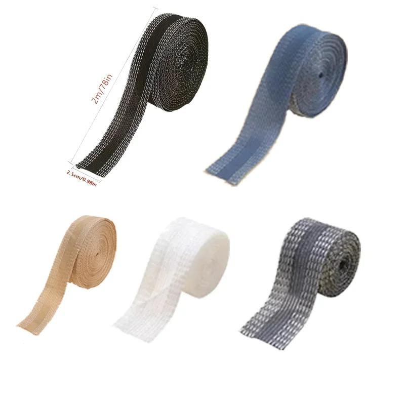 78.74inch Pants Edge Shorten Self Adhesive Pant Mouth Paste Iron on Hem Fabric Fusing Hemming Ironing DIY Sewing Tape Stitch