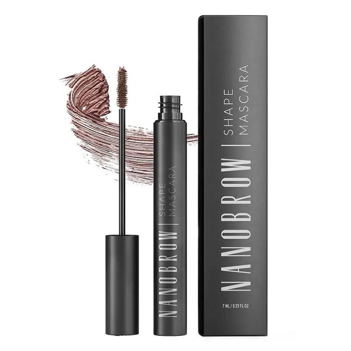 Тушь для ресниц Nanobrow Shape, коричневая, 7 мл