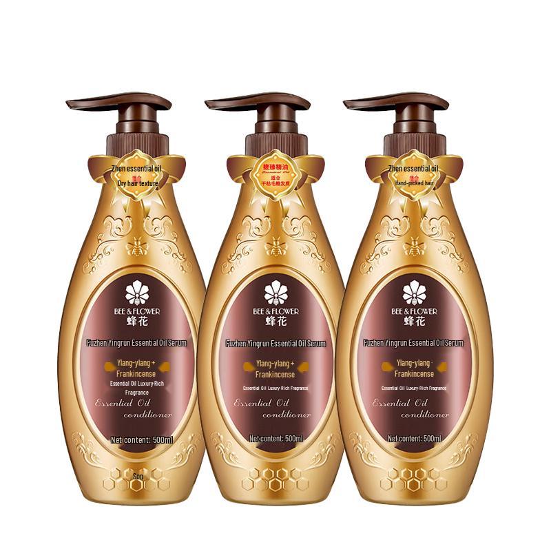 Bee & Flower Richly Nourishing Essential Oil Hair Conditioner, 3-Pack
