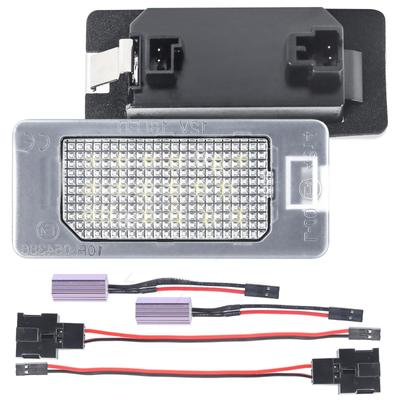Canbus Fehlerfreie LED Kennzeichenbeleuchtung Für VW Tiguan 2014- Golf 6 7 Plus Jetta 6 Passat B6 B7 Variante Sharan 7N Polo