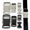 Meetee 2/5Pcs 20-38mm Metal Quick Release Buckle Backpack Side Clip Buckles Safety Webbing Adjustable Clasp Carabiner Accessory
