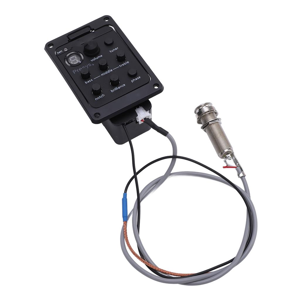 Guitar Preamp EQ Equalizer Volume Control LED Display High Sensitivity Tuner Guitar Preamplifier For Presys Plus