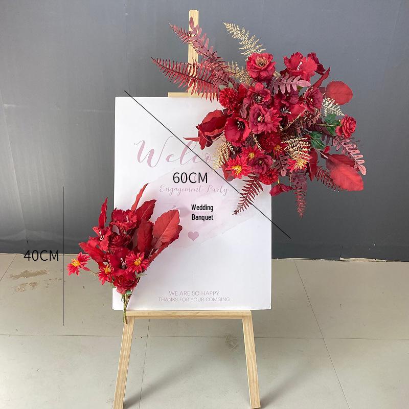 Artificial Wedding Venue Floral Decor for Aisle, Stage, and Reception