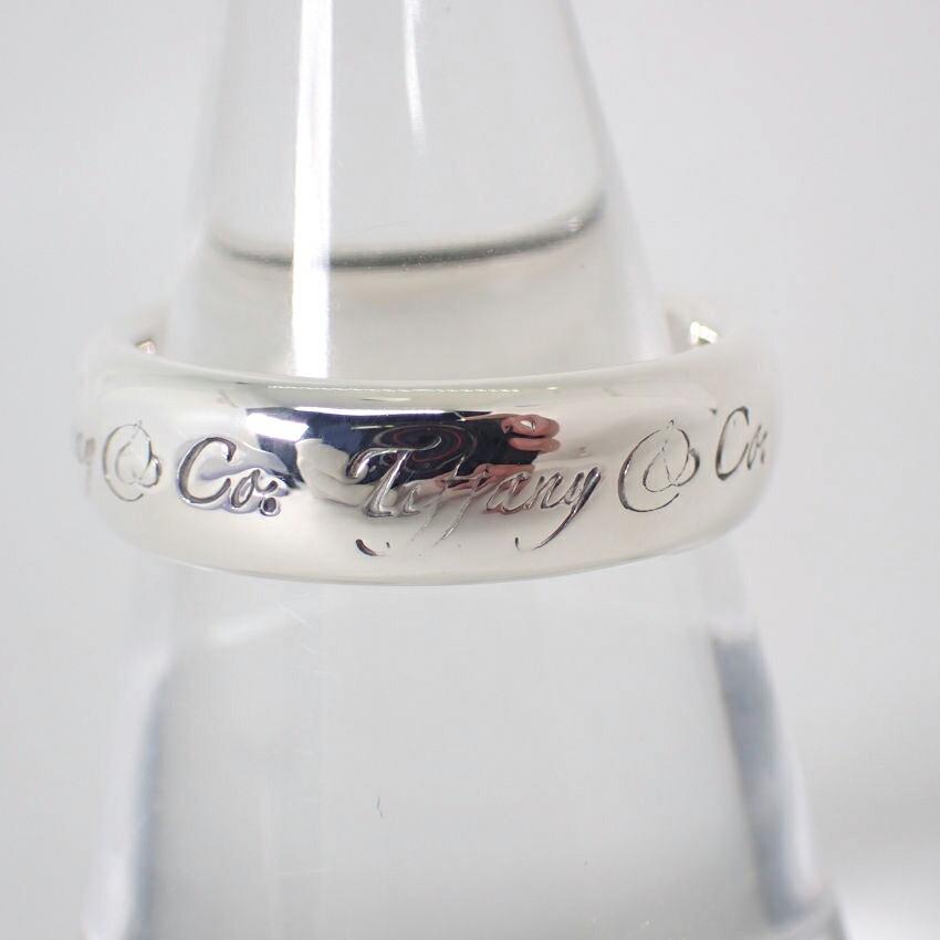 [Used] TIFFANY/Tiffany 925 Notes Ring / Size 14 / j67-4