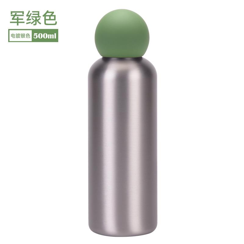 

316 Stainless Steel Thermos Cup 500Ml Creative Cute Children S Outdoor Portable Sports Water Cup 500ml
