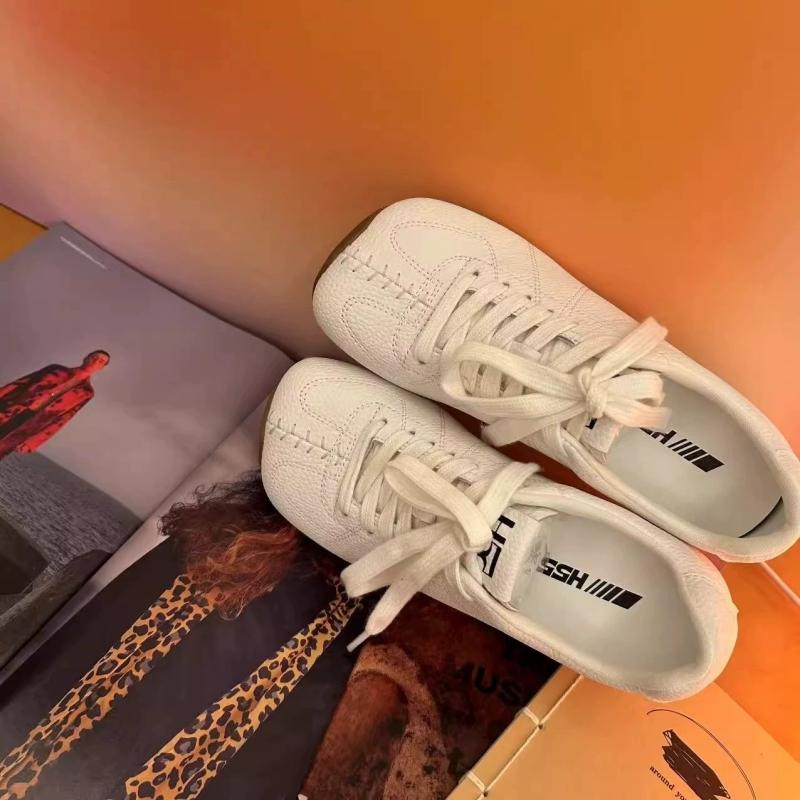 Fashion Shoes Woman 2025 Trend Casual Sneakers Comfortable Lace Up Flats Tennis Shoe Breathable Walking Shoes Zapatillas De Mujer