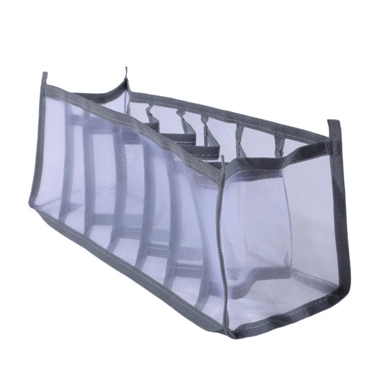 Mehrfach unterteilte faltbare Schubladen-Organizer-Tasche für Unterwäsche, Socken und Slips, platzsparend, zusammenklappbar, Schrank-Kleider-Organizer, Aufbewahrungsbox
