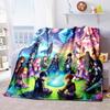 Die 3D-gedruckte "Sword Art Online" Flanelldecke ist warm, bequem und weich, geeignet für den Einsatz in Schlafzimmern, Betten, Sofas, 001