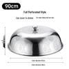 Fleventz 90CM Perforated Stainless Steel Food Cover