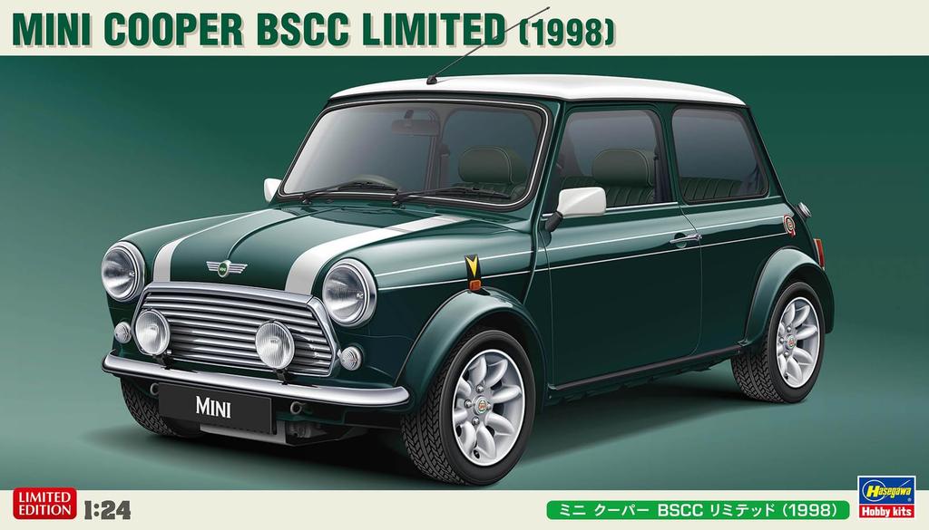 Hasegawa Mini Cooper BSCC Limited 1998 Plastic Model Kit 20694 1/24