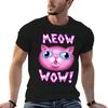 GF Meow Wow T-shirt Street Style Maglietta Casual