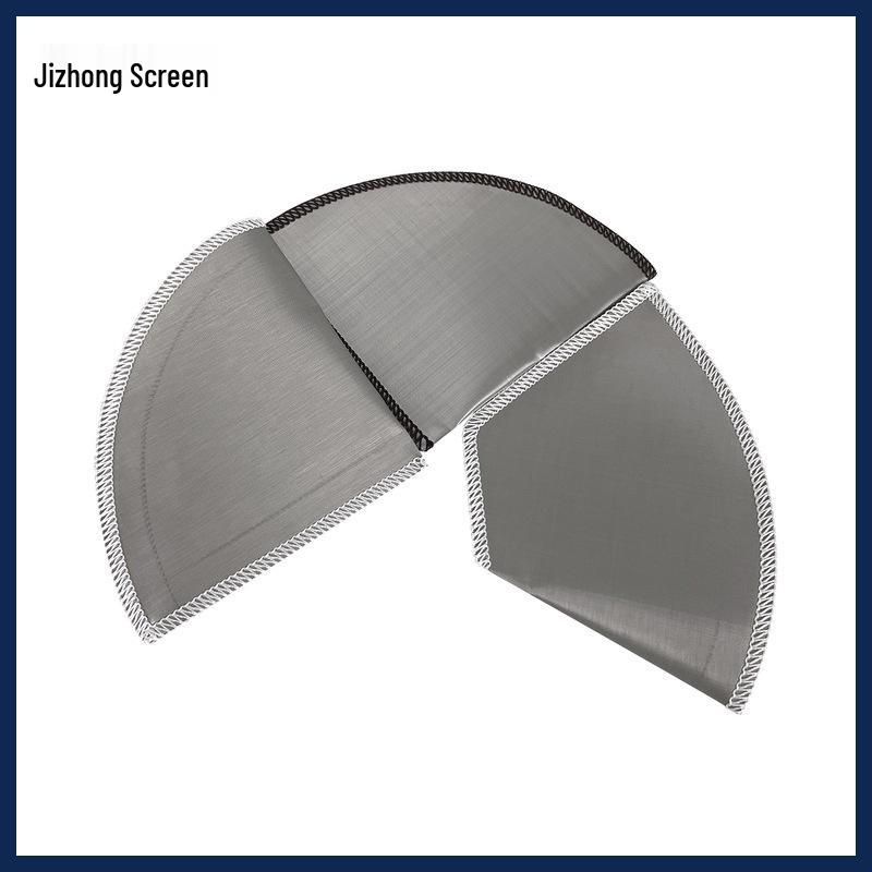 V60 Trapezoidal Coffee Filter Paper & Reusable 304 Stainless Steel Coffee Filter Bag