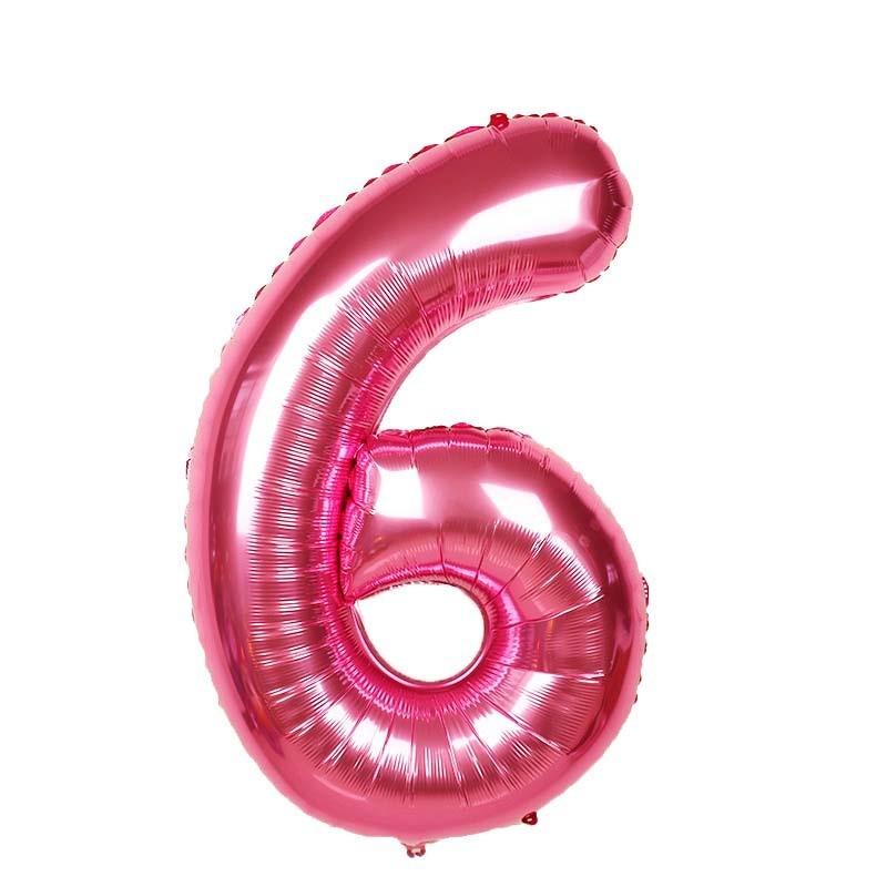 Feiern Sie mit lebhaften 32-Zoll- und 40-Zoll-Geburtstagszahlen-Folienballons für Partys