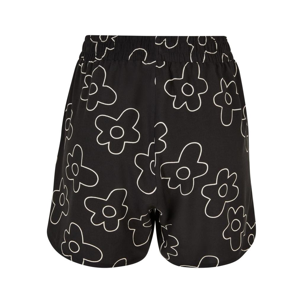 Urban Classics Womens/Ladies Viscose All-Over Print Resort Shorts