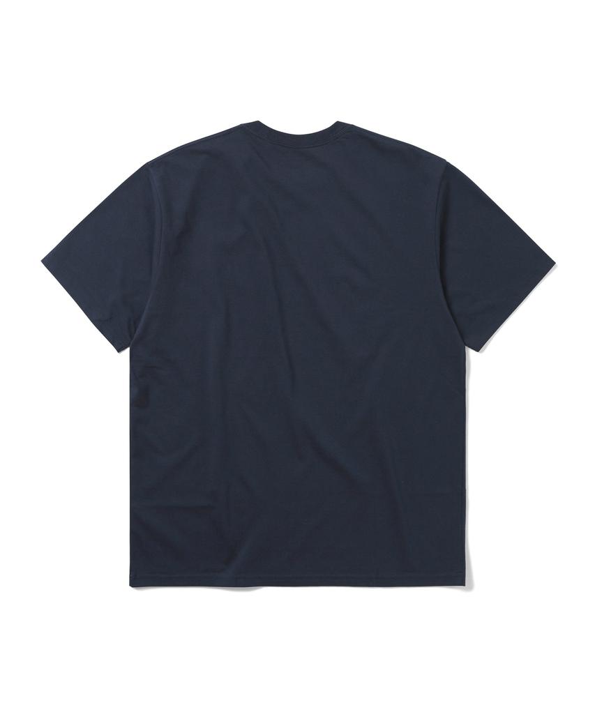 THISISNEVERTHAT Sp-Logo Cooling Performance Tee White/Navy