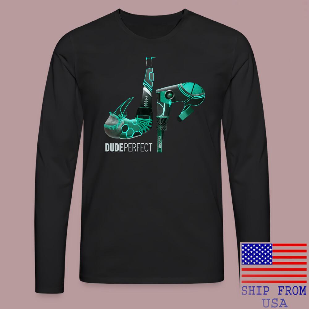 Dude Perfect Gaming Youtuber Vlogger Black Size S2XL Unisex T-Shirt XL