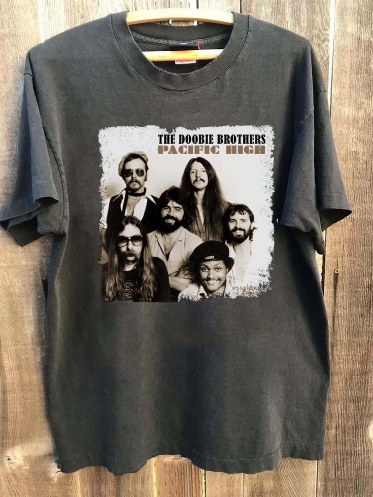 REPRINT The Doobie Brothers  Pacific High TShirt S5XL VTG PA7832 Unisex T-Shirt S