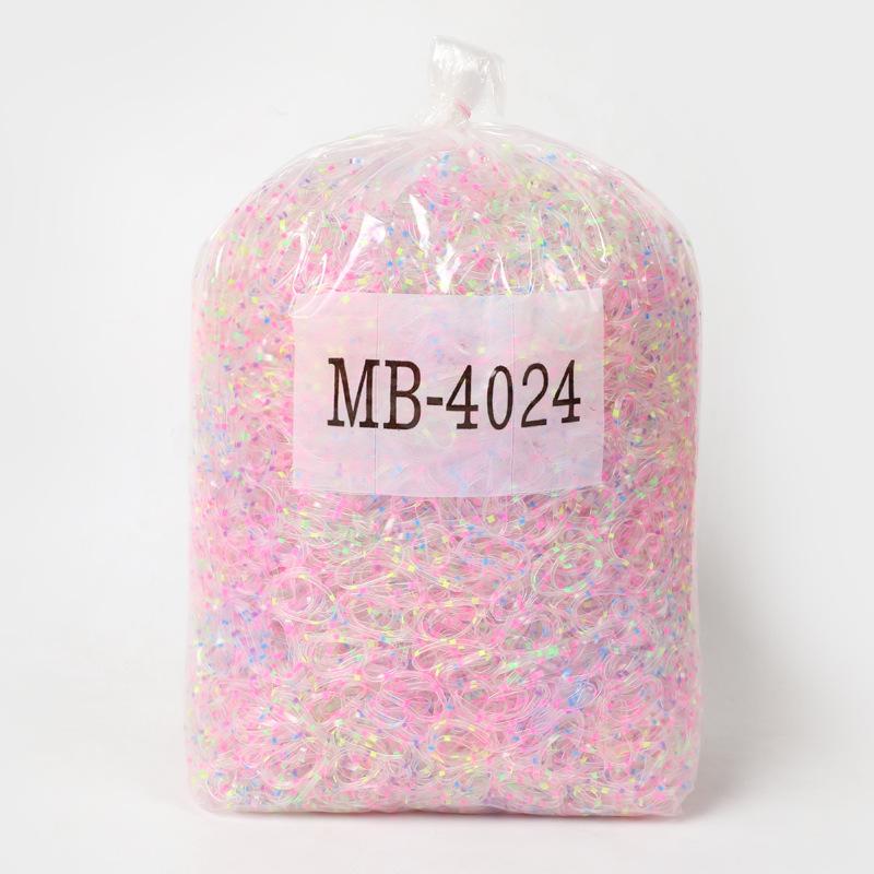 Elastici Colorati ad Alta Elasticità Piccoli per Bambini - Elastici di Gomma Usa e Getta in Confezione Bulk