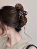 2025 Leopard Print High-End Large Shark Hair Clip for Women