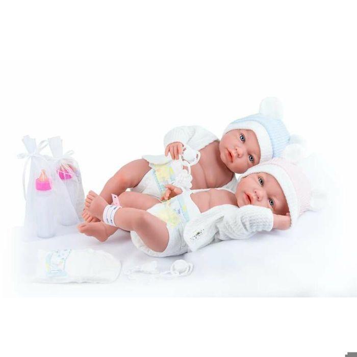 Bébé poupée - MARINA &amp; PAU - Ane - 45 cm - Coffret complet - Pour enfants +3 ans