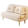 Cream Multi-Functional Folding Sofa Bed for Small Spaces