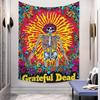 Rock Band GGrateful Dead Tapestry Microfiber Wall Hanging For Bedroom Living Room Decor Outdoor Festival Garden Bar Background