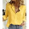 Women's Casual Loose Long Sleeve Plus Size Beach Long Sleeve Shirt