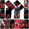 Deadpool Marvel Dead Pool Casing Phone Cover for Xiaomi Redmi Note 13 14 ProPlus A4 A3 Pro Plus 13C Pro+ Note13 Note14 Soft Case
