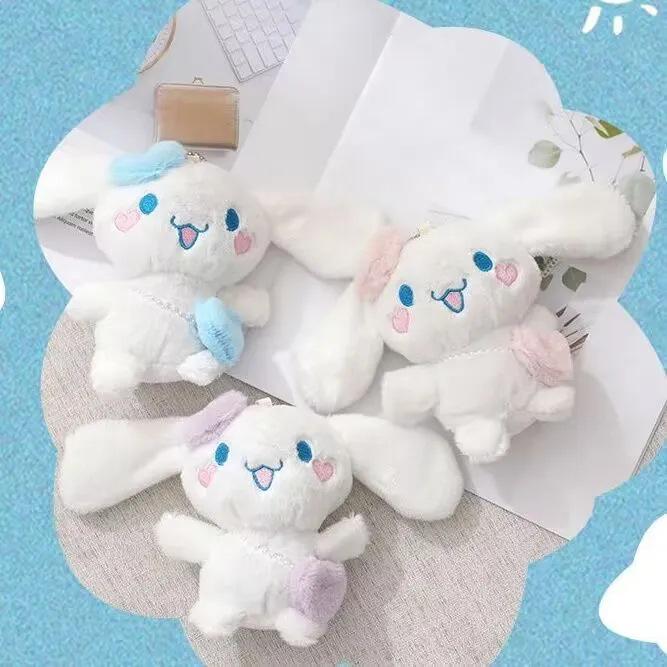 Cinnamoroll Plush Backpack Charm: Cute Keyring & Hanging Ornament