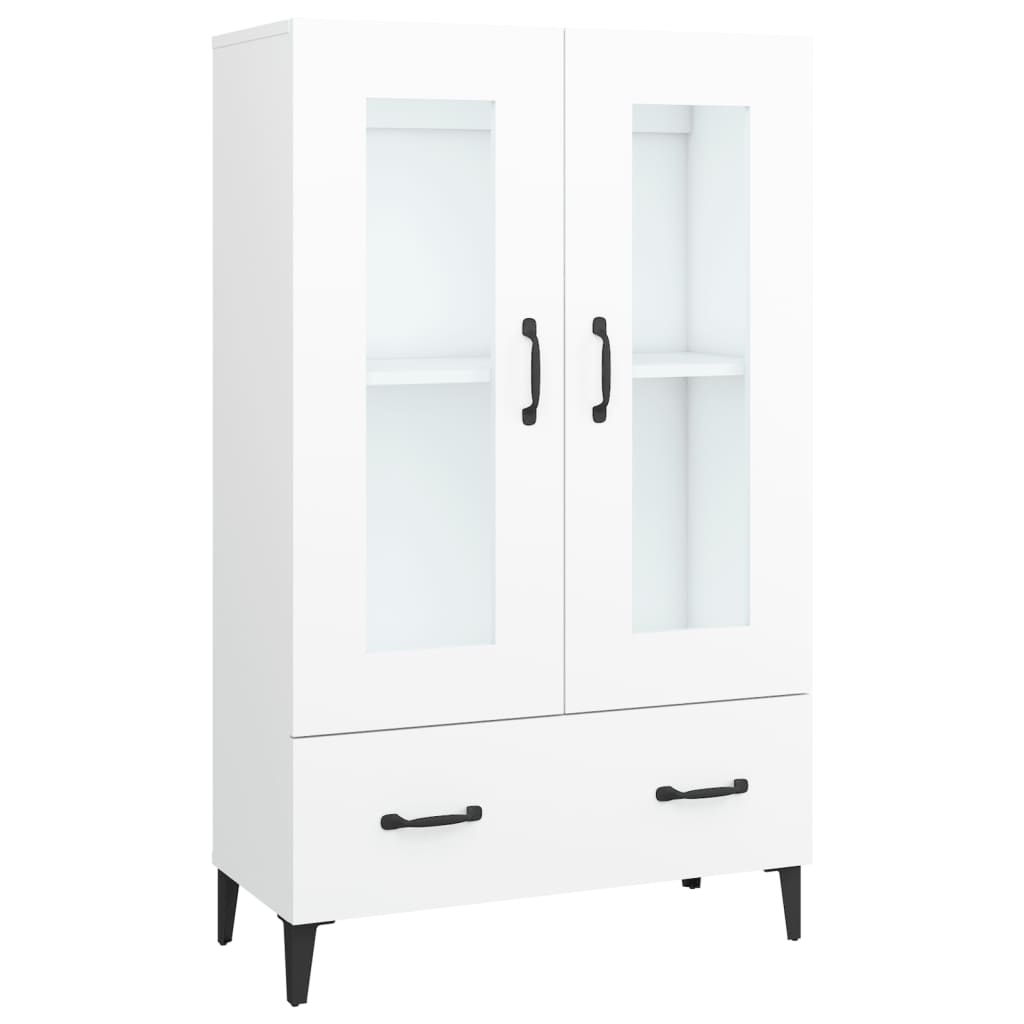 Highboard White 70 x 31 x 115 cm Engineered Wood