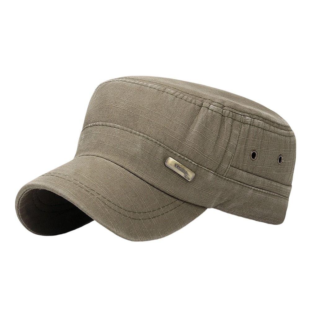 Fashion Anti-UV Fishing Hat Casual Retro Sun Hat Cotton Outdoor Sunscreen Baseball Cap Spring Summer