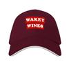 wakey wines Baseball Cap sun hat Rave custom caps Military Cap Man Men's Baseball Women's