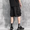 IELGY Cool Hong Kong Style Men's Summer Overalls Shorts Men