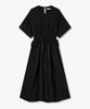 STUDIO TOMBOY Backless Ribbon Detail Dress _Black_9106241210
