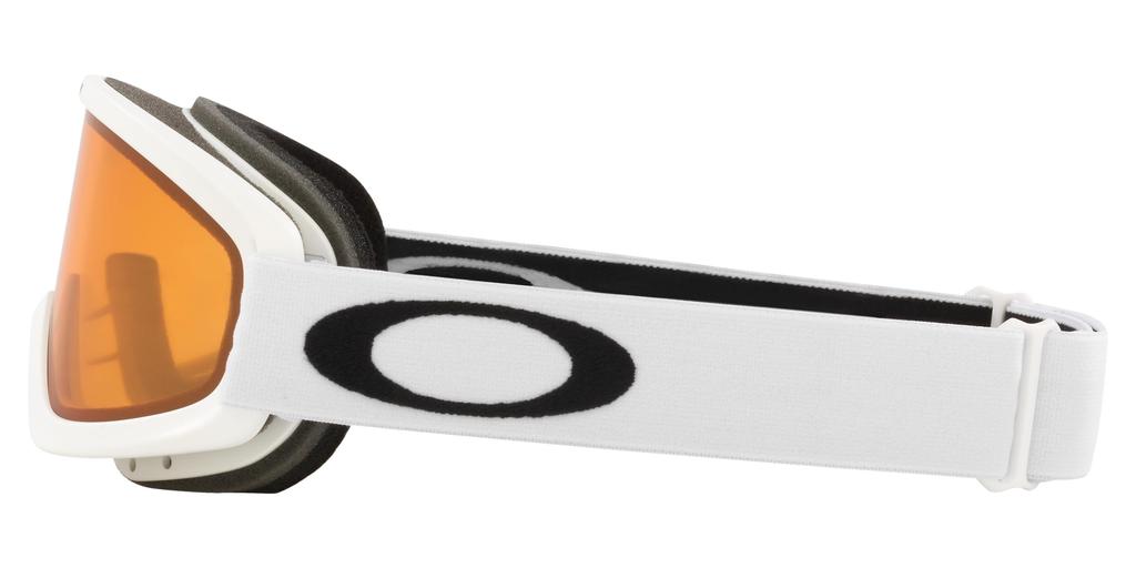 Oakley O Frame Pro S Matte One Size 2.0 Goggles, White/Persimmon Lens,