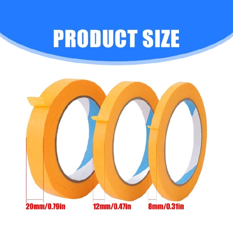 3Pcs Frets Polishing Protection Tape Guitar Bass Fingerboard Masking Protective Paper Fret Polishing Protective Paper