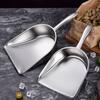 Large Capacity Flour Scoop Wide Opening Food Shovel Stainless Steel Ice Cube Shovel  Popcorn