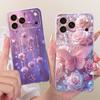 For Apple iPhone 17 Pro Max Case Luxury Flowers New Painted Cover Clear Silicone Case For iPhone 17 Air iPhone17 Pro Soft Fundas