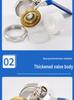High-Pressure Brass PPR Double-Head Union Ball Valve, 4-Point Switch, Straight-Through, Hot-Melt Copper Ball