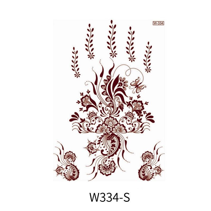 Beauty Sticker Vermilion Lace Tattoo Sticker Waterproof Tattoo Sticker
