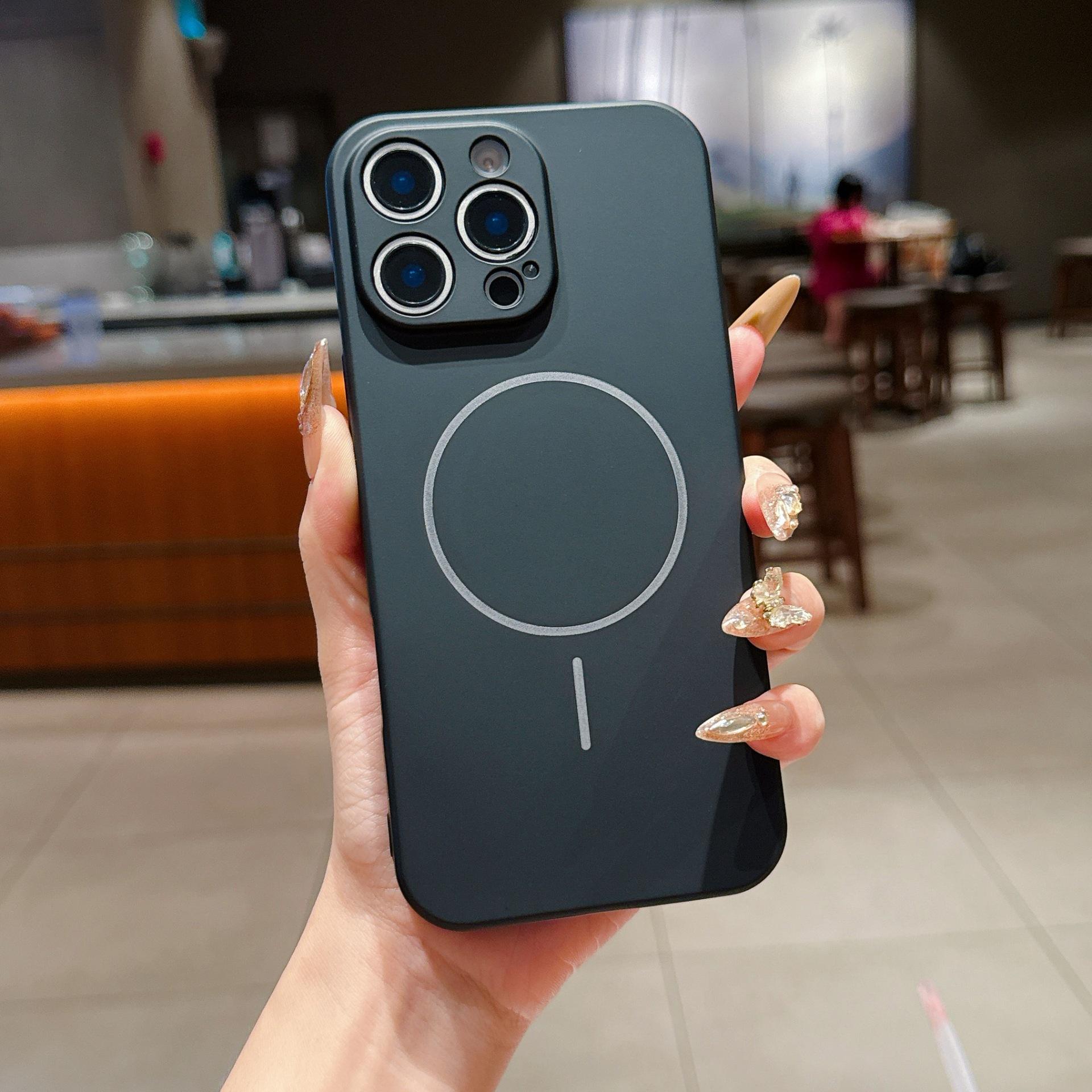 Compatible with iPhone 16 cases, 15 minimalist cases, 14 Pro Max shockproof cases, 13 Pro magnetic 11 shockproof 16e protective cases iPhone  16