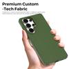 Magnetic Tech Fabric Phone Case For Samsung Galaxy S24 S25 S26 Ultra For Magsafe Wireless Charging TechWoven Anti-Slip Cover