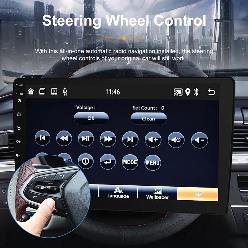 7/9/10Inch Wireless Apple Carplay Android Auto GPS Car Radio 2G+32G stereo receiver Multimedia Video Player Car Acesssories